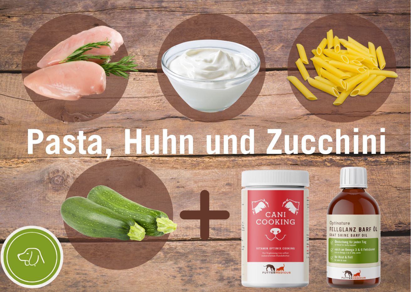 Kochrezepte Hund I One Pot Pasta mit Huhn und Zucchini